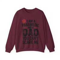 Load image into Gallery viewer, Paramedic Dad You Can&#39;t Scare Me Sweatshirt
