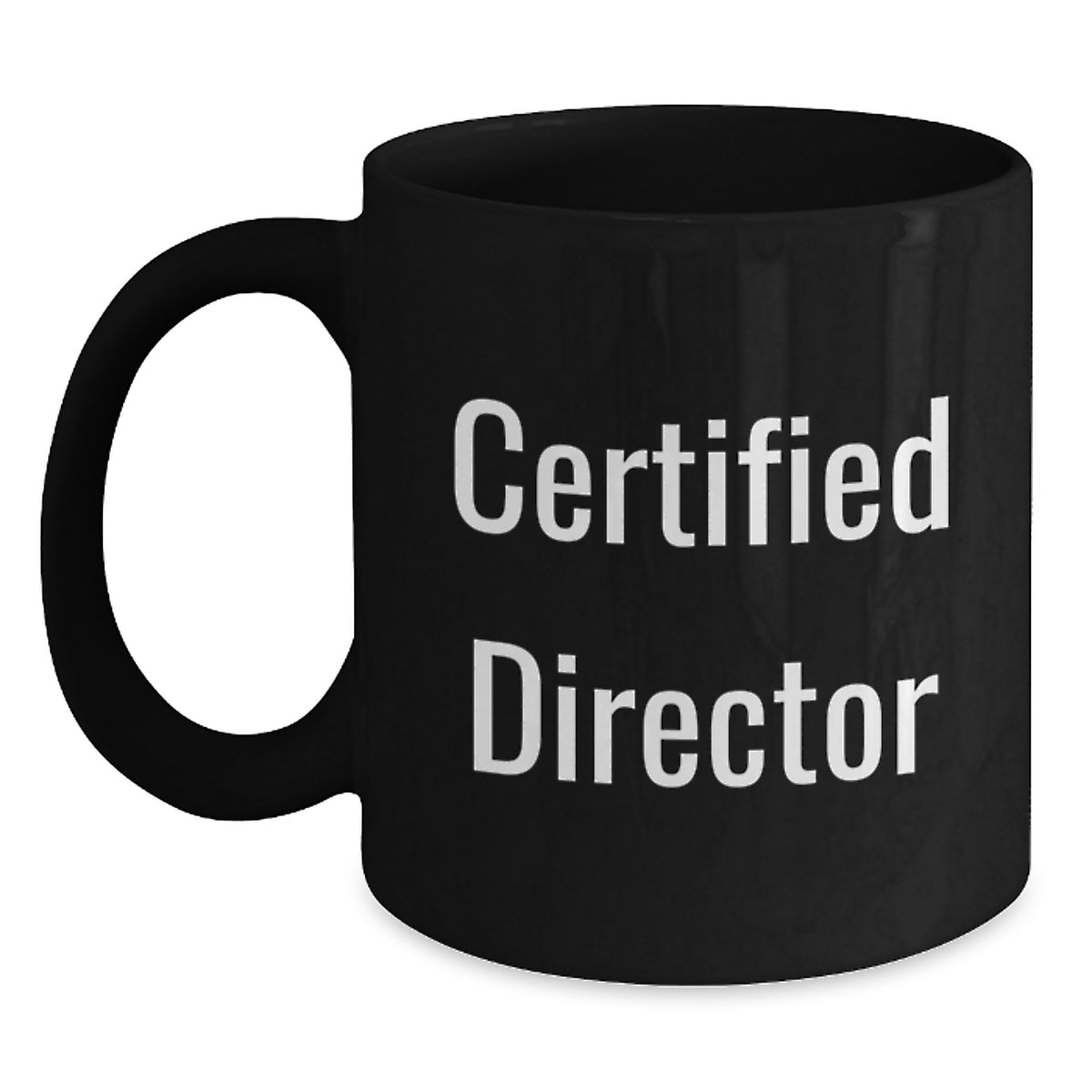 Funny Director Quotes Black Coffee Mugs Gifts from Men to Birthday Directors, Inspirational Motivational Gifts for Coworkers and Friends - Main