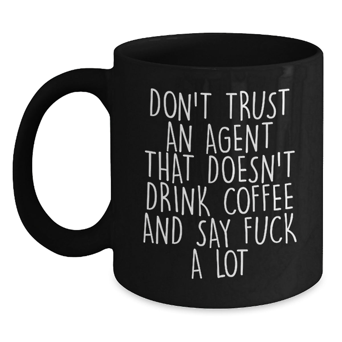 Funny Agent Coffee Lover Gifts from Friends for Agent - Main