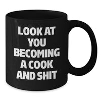 Load image into Gallery viewer, Funny Cook Black Coffee Mugs Gifts from Friends for Christmas - Additional
