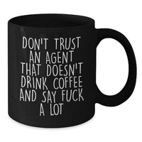 Load image into Gallery viewer, Funny Agent Coffee Lover Gifts from Friends for Agent - Additional
