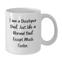 Load image into Gallery viewer, Funny Developer Coffee Mugs Gifts from Dad to Developer Son or Friend for Christmas Unique Presents - Additional
