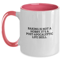 Load image into Gallery viewer, Funny Baking Is Not A Hobby Gifts from Friends and Family for Baking Enthusiasts Two Tone Coffee Mug Christmas Unique Ideas - Main
