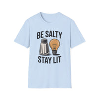 Load image into Gallery viewer, Be Salty, Stay Lit - Matthew 5:13-16 T-shirt
