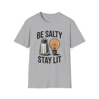 Load image into Gallery viewer, Be Salty, Stay Lit - Matthew 5:13-16 T-shirt
