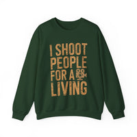 Load image into Gallery viewer, I Shoot People For A Living - Photographer Sweatshirt

