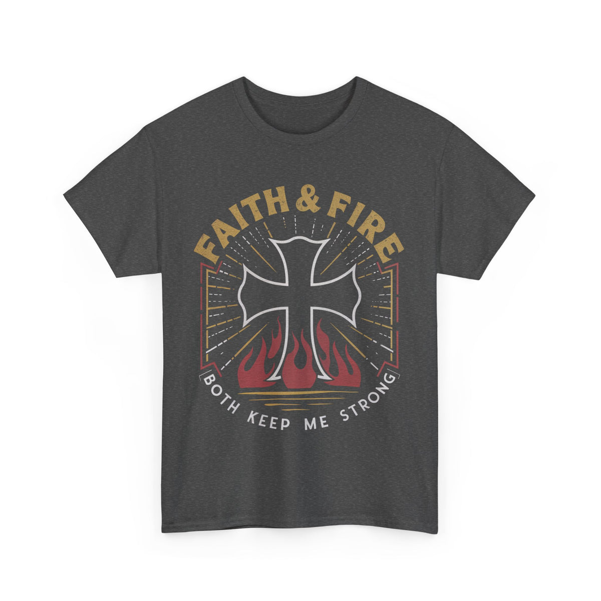 Faith & Fire - Firefighter T-shirt