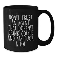 Load image into Gallery viewer, Funny Agent Coffee Lover Gifts from Friends for Agent - Additional

