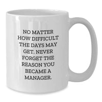 Load image into Gallery viewer, Motivational Gifts for Manager Friends Christmas Unique White Coffee Mugs from Coworkers - Additional
