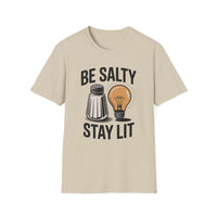 Load image into Gallery viewer, Be Salty, Stay Lit - Matthew 5:13-16 T-shirt
