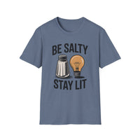 Load image into Gallery viewer, Be Salty, Stay Lit - Matthew 5:13-16 T-shirt
