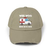 Load image into Gallery viewer, Distressed Cap - Wee Woo Boo Boo Bus - Paramedic/EMT
