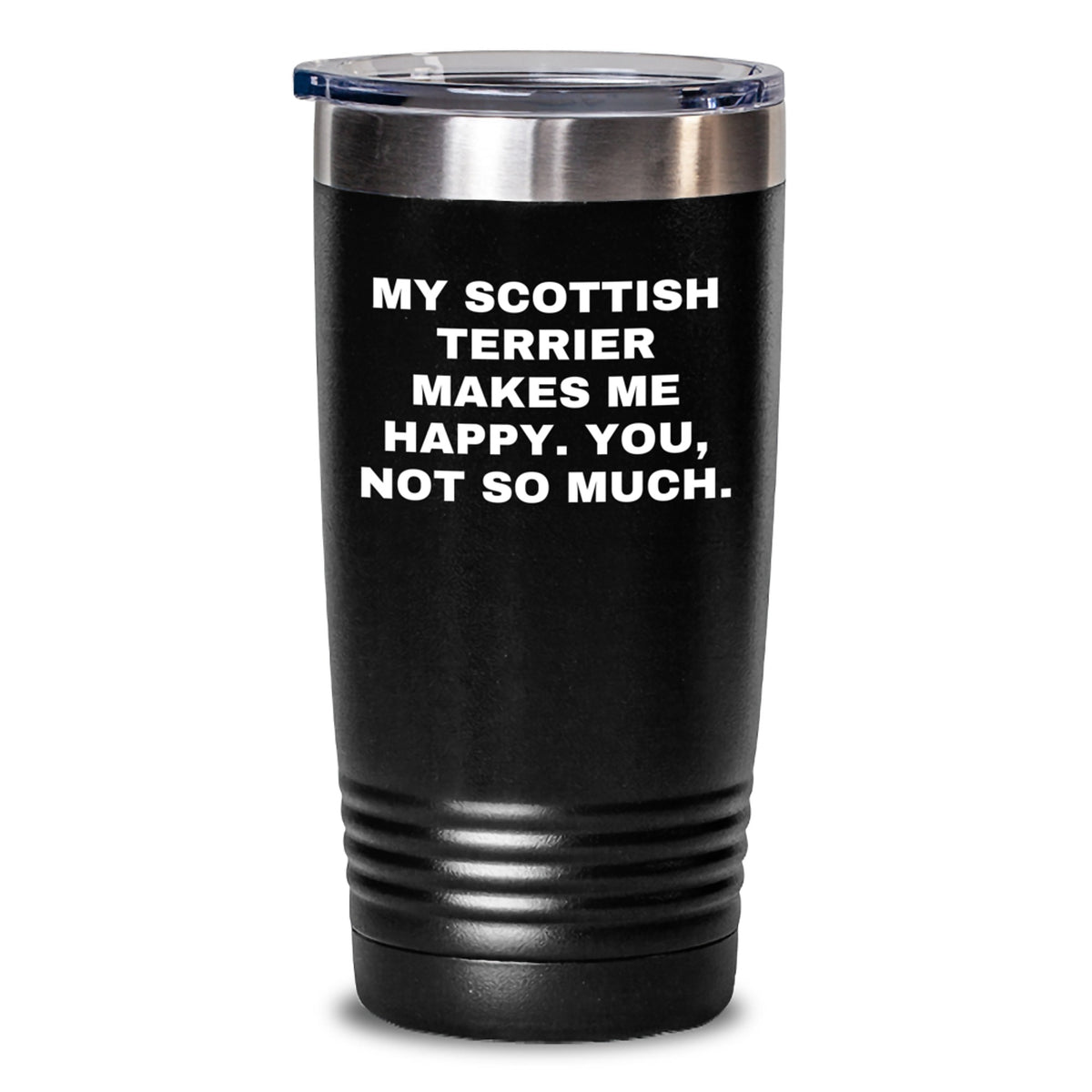 Scottish Terrier Dog Lovers Funny Gifts from Friends to Family Birthday Tumbler - Main