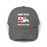 Load image into Gallery viewer, Distressed Cap - Wee Woo Boo Boo Bus - Paramedic/EMT
