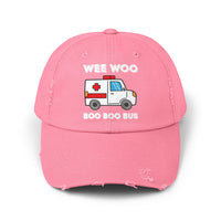 Load image into Gallery viewer, Distressed Cap - Wee Woo Boo Boo Bus - Paramedic/EMT
