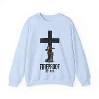 Load image into Gallery viewer, Fireproof by Faith - Firefighters Sweatshirt
