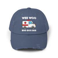 Load image into Gallery viewer, Distressed Cap - Wee Woo Boo Boo Bus - Paramedic/EMT
