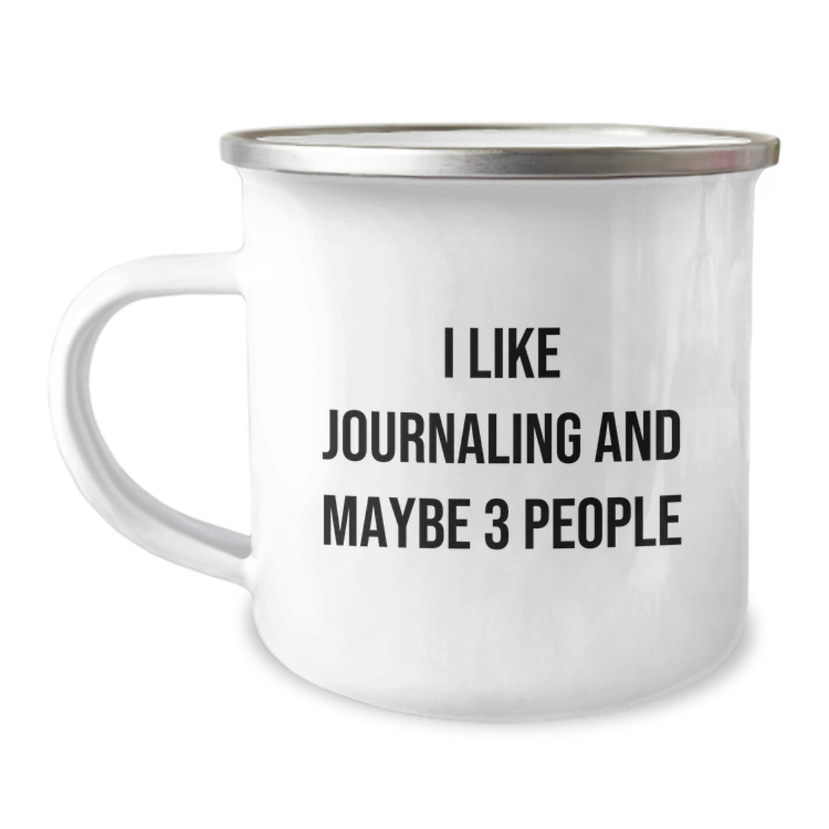 Journaling Enthusiast's Delight, I Like Journaling And Maybe 3 People, Funny Birthday Unique Gifts from Friends for Journaling Lovers - Image 1
