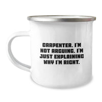 Load image into Gallery viewer, Funny Carpenter Camping Mug Gifts from Men for Friends - Christmas Unique Gifts - Image 1
