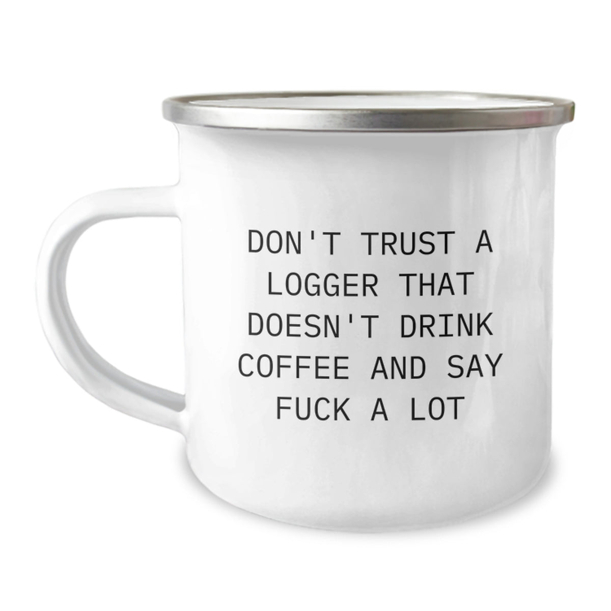 Funny Logger Gifts from Men - Logger Camping Mug for Christmas Unique Gifts - Coffee Lovers Logger Mug with Sarcasm Quote - Gift for Logger Friends - Image 1