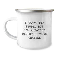 Load image into Gallery viewer, Funny Fitness Trainer Christmas Unique Gifts for Men Women Friends Coworkers Family from a Sassy Decent Trainer - Image 1
