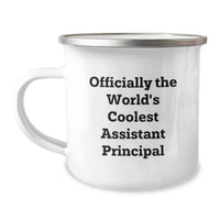 Load image into Gallery viewer, Funny Gifts for Assistant Principals, World&#39;s Coolest Assistant Principal Mugs, Camping Mug for Christmas Unique Gifts from Men, Women, Friends, Family - Image 1
