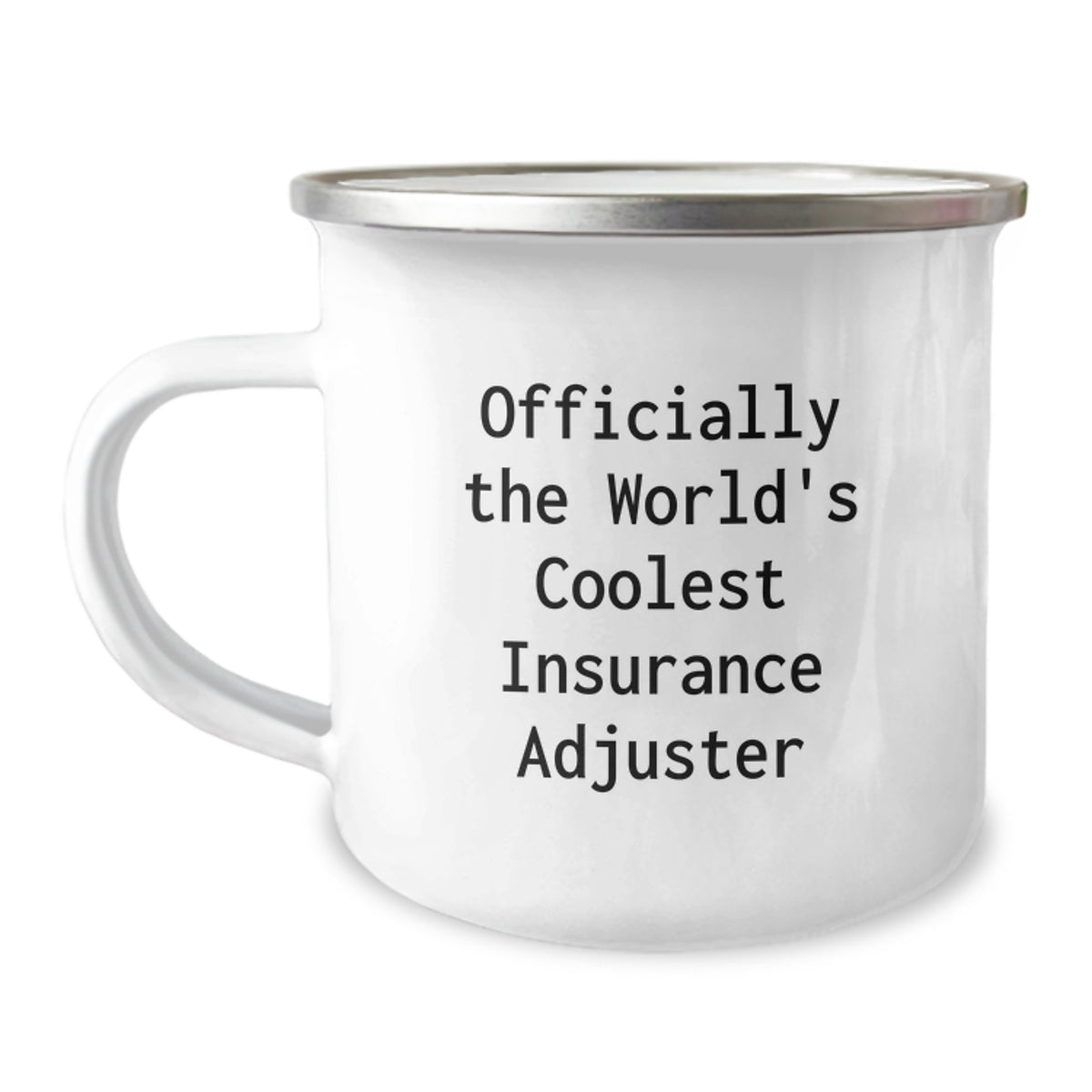Funny Insurance Adjuster Camping Mugs Gifts from Friends and Family for Men, Cute Quote, Christmas Unique Presents - Image 1