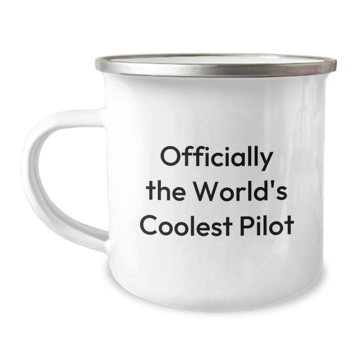 Funny Pilot Gifts from Friends, Christmas Unique Pilot Mugs for Pilot Enthusiasts, Officially The World's Coolest Pilot Camping Mug - Image 1