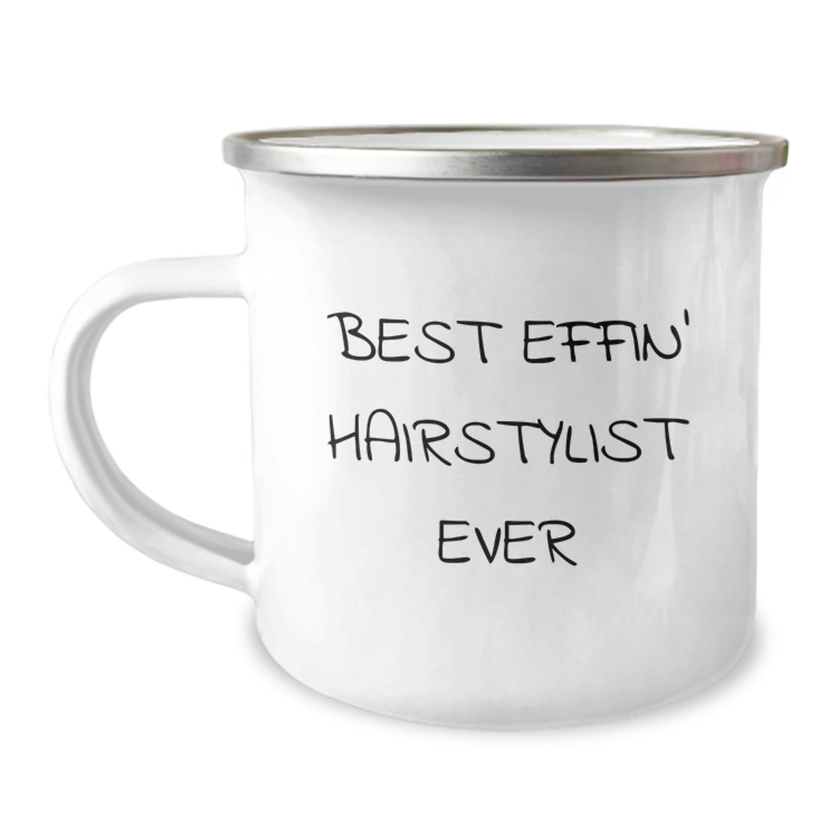 Funny Hairstylist Gifts from Friends or Family for Best Effin' Hairstylist Ever Christmas Unique Mugs - Image 1