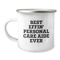 Load image into Gallery viewer, Unique Gifts from Friends for Personal Care Aide Lovers, Funny Camping Mug for Christmas Unique Gifts - Image 1
