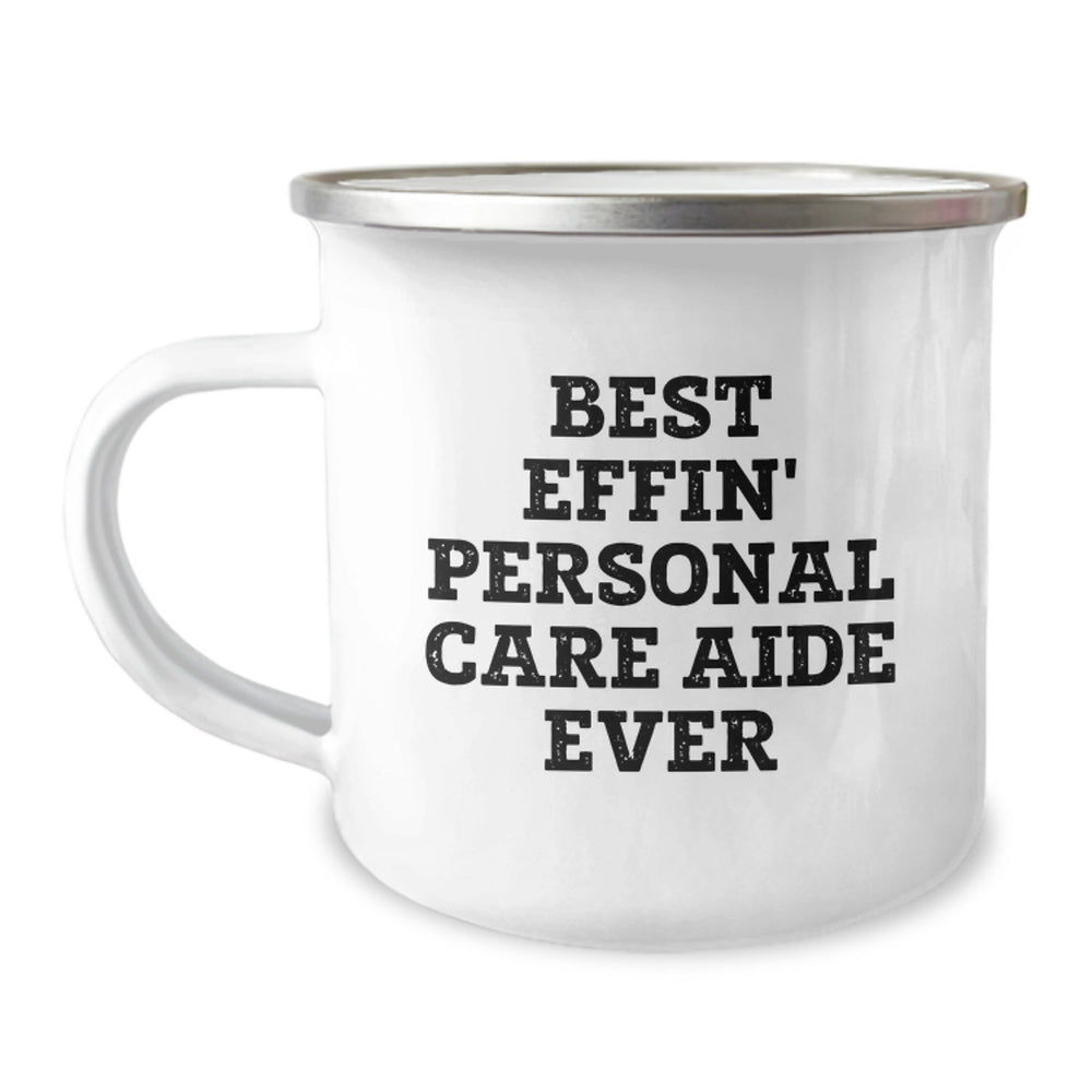Unique Gifts from Friends for Personal Care Aide Lovers, Funny Camping Mug for Christmas Unique Gifts - Image 1