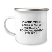 Load image into Gallery viewer, Funny Playing Video Games Camping Mug Gifts from Friends to Playing Video Games Lovers on Birthday - Image 1
