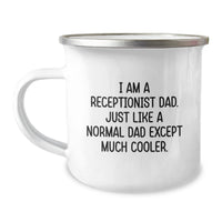Load image into Gallery viewer, Funny Receptionist Dad Gifts for Men Unique Christmas Memorable Presents from Family - Image 1
