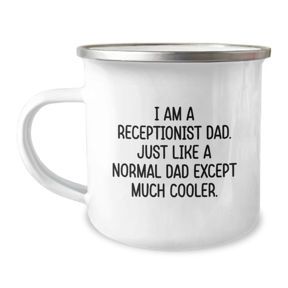 Funny Receptionist Dad Gifts for Men Unique Christmas Memorable Presents from Family - Image 1