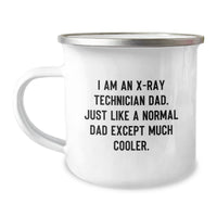 Load image into Gallery viewer, Funny X-Ray Technician Dad Christmas Camping Mug Gifts from Family to X-Ray Technician Men - Image 1
