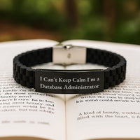 Load image into Gallery viewer, I Can&#39;t Keep Calm I&#39;m A Database Administrator Funny Gift for Database Administrators Glide lock Clasp Birthday Unique Gift from Friends - Image 2
