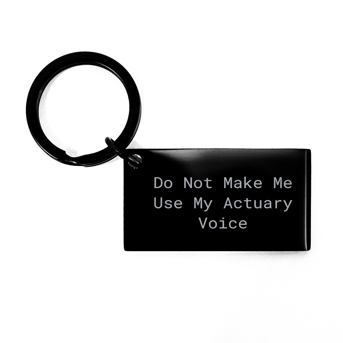 Actuary Humor Keychain Gifts from Friends for Actuary Birthday Unique Presents - Image 1