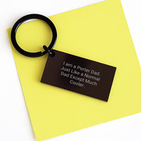 Load image into Gallery viewer, Porter Dad Keychain Gifts from Men to Porter, Unique Christmas Unique Gifts for Porter, Funny Keychain - Image 3
