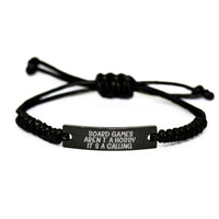 Load image into Gallery viewer, Funny Board Games Enthusiast Rope Bracelet Gifts from Family for Men - Image 1
