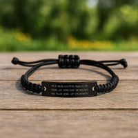 Load image into Gallery viewer, Funny Real Estate Agent Gifts from Friends - Birthday Unique Rope Bracelets with Sarcasm Quote for Men, Women, or Coworkers - Image 2
